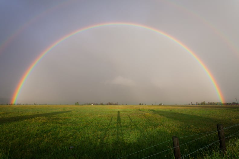 See a Rainbow in Person