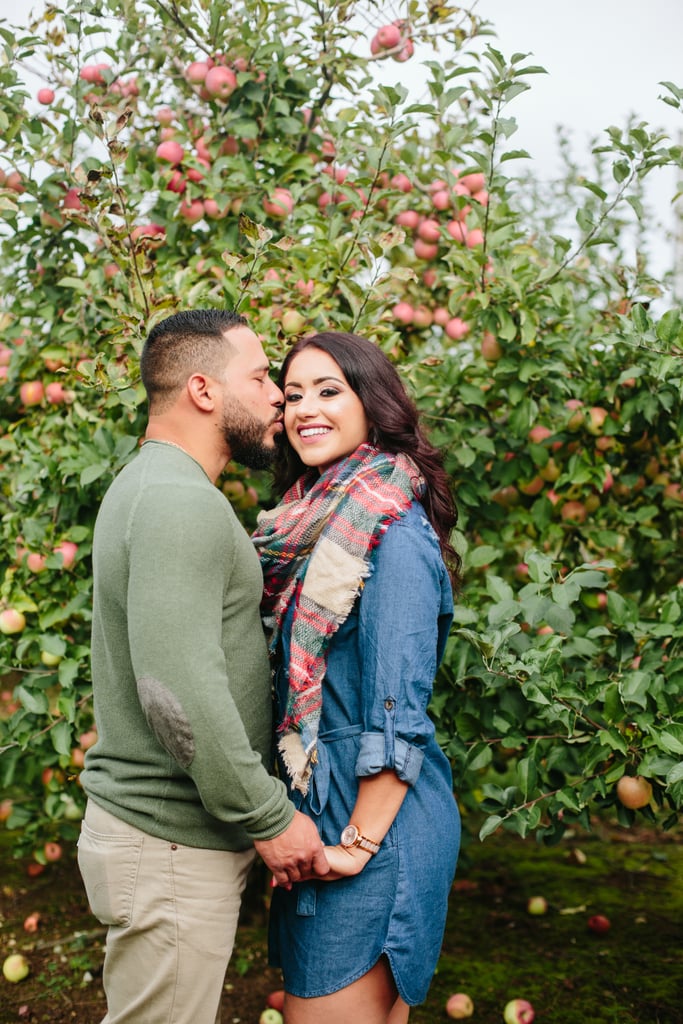 Apple Orchard Engagement Shoot
