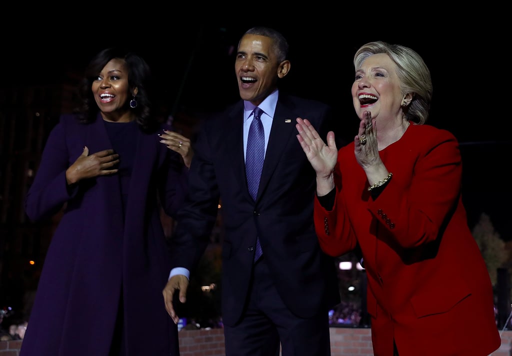 Obamas Campaign For Hillary Clinton in Philadelphia | Photos