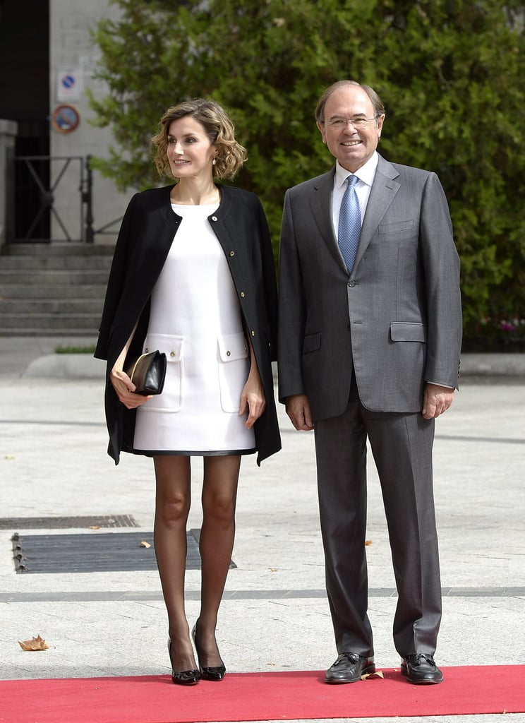 Queen Letizia of Spain Wears Sheer Tights POPSUGAR Latina Photo 5