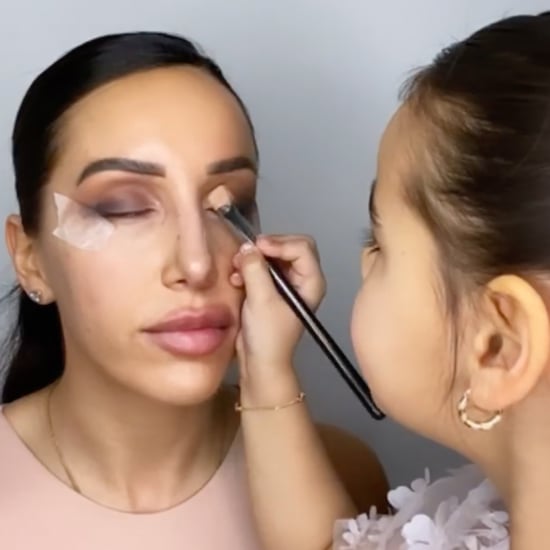 Little Girl Does Mom's Makeup in TikTok Video