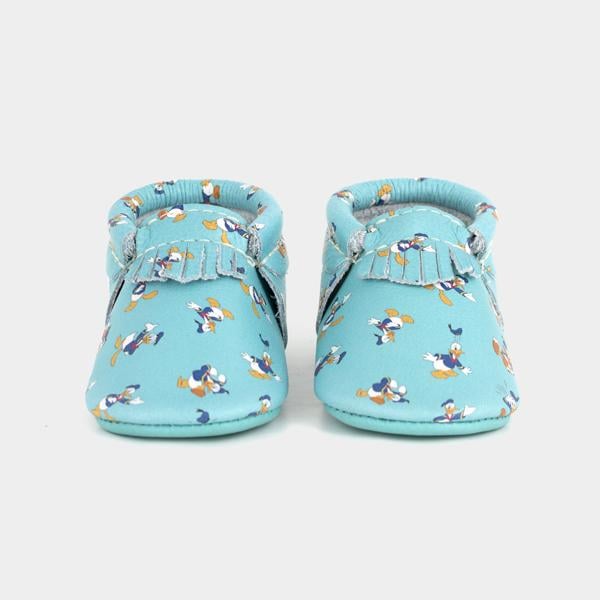 All About Donald Duck Moccasins