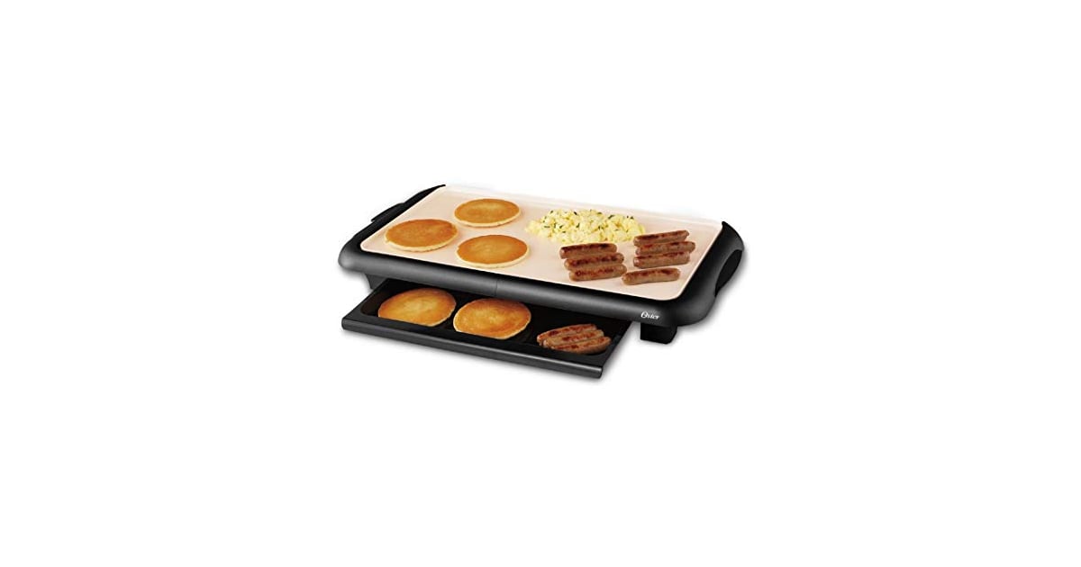 Oster duraceramic electric griddle with warming tray shop stores