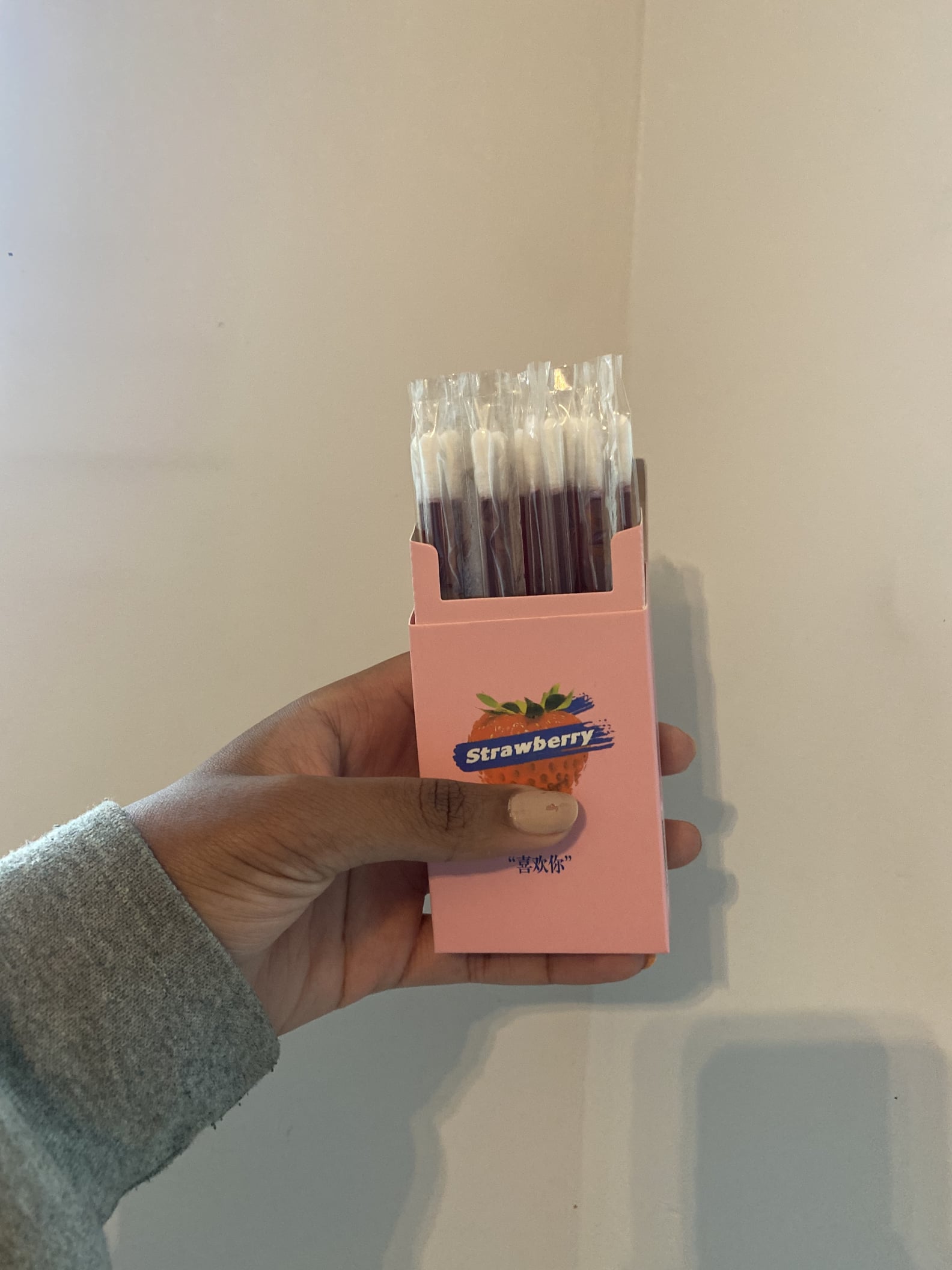 Pasnowfu CottonSwab Lipstick Review With Photos POPSUGAR Beauty