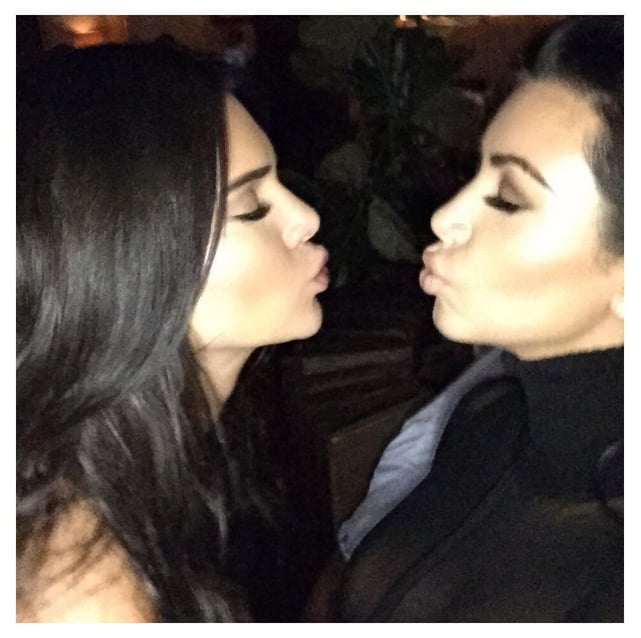 Kim and Kendall Brought Their Kissy Faces to the Dance Floor