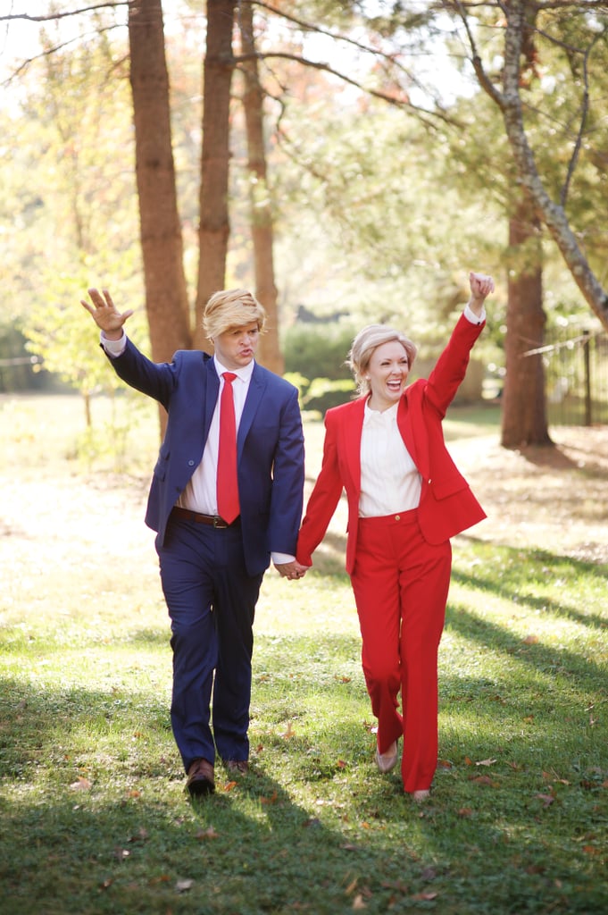 Donald Trump and Hillary Clinton Engagement Shoot