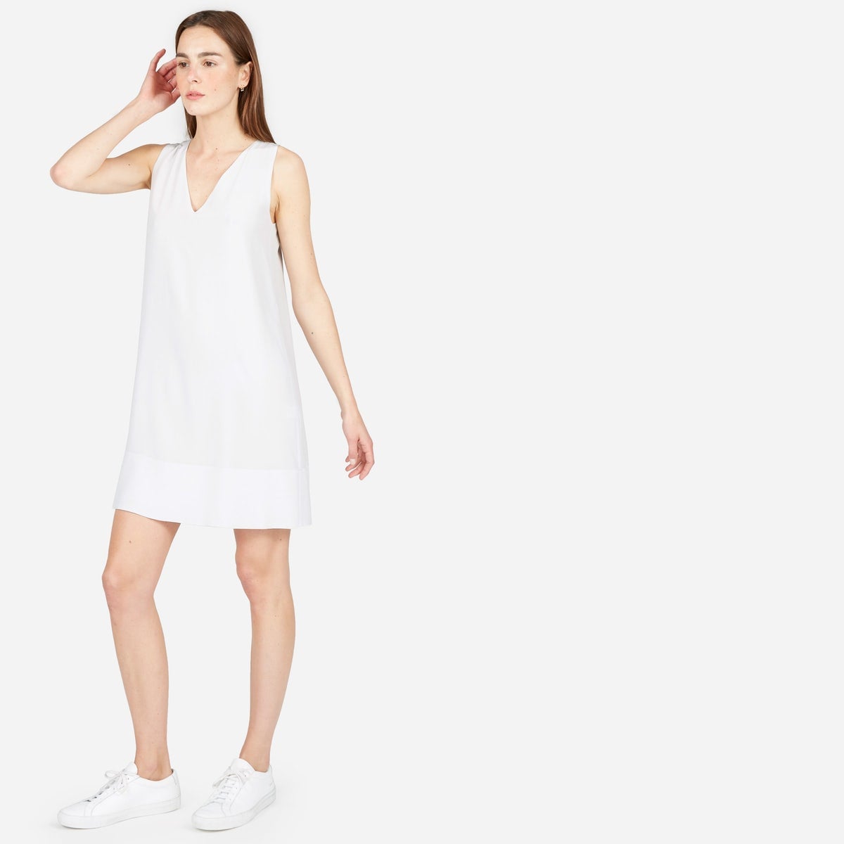 everlane silk dress