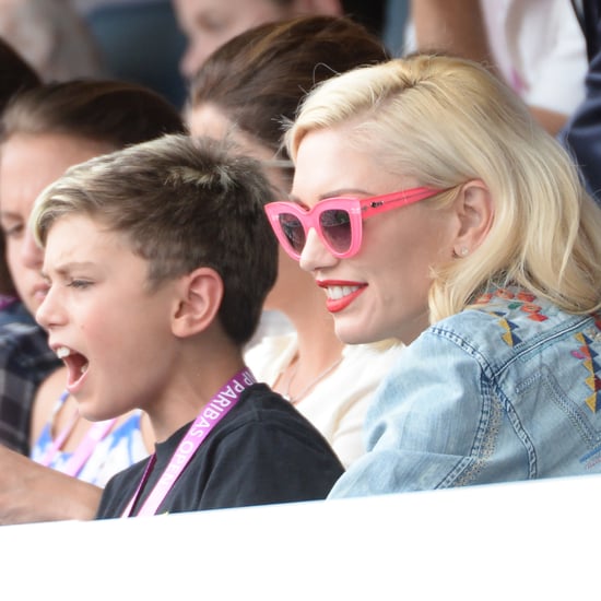 Gwen Stefani and Sons at 2015 BNP Paribas Open | Photos