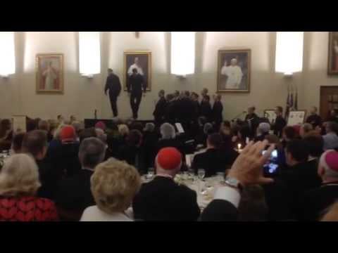 A Dance-Off Between 2 Priests