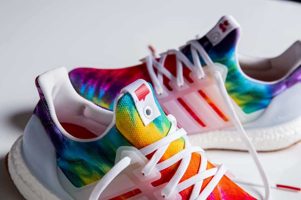 adidas neon tie dye shoes woodstock