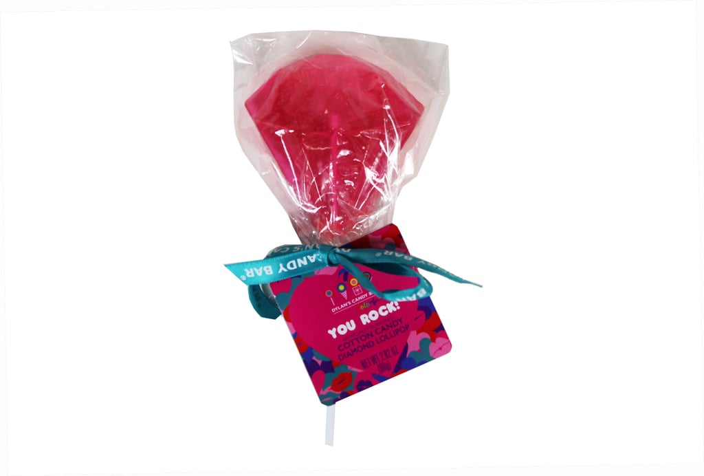 Dylan's Candy Bar Valentine's Day Cotton Candy Diamond Lollipop