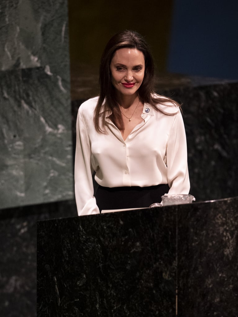 Angelina Jolie at the United Nations March 2019