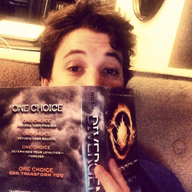 Miles Teller, who plays Peter in the movie, studied up on his source material.
Source: Instagram user milest87