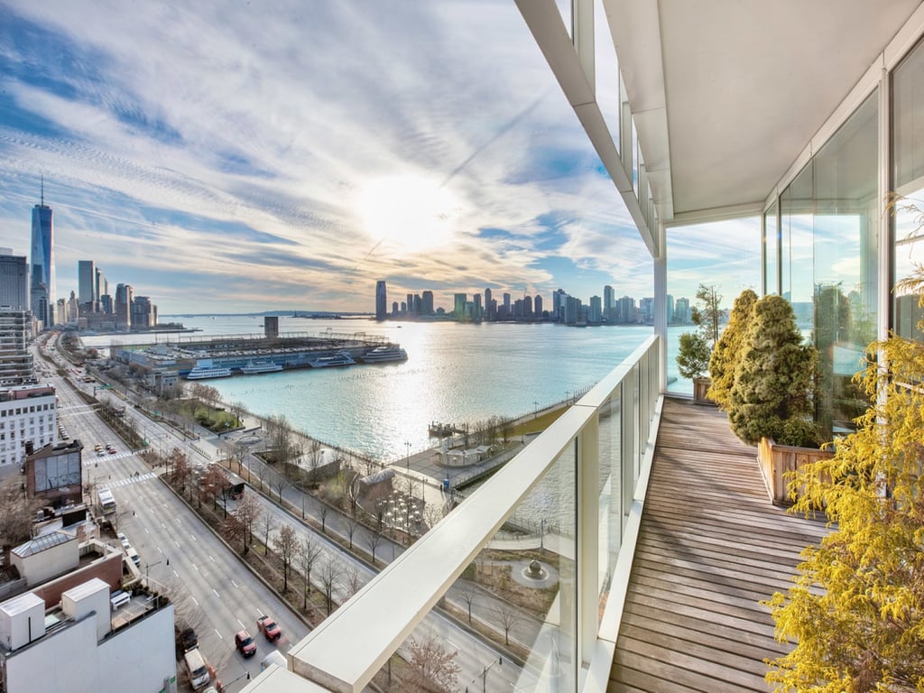 The balcony (approximately 200 square feet) is hard to beat!