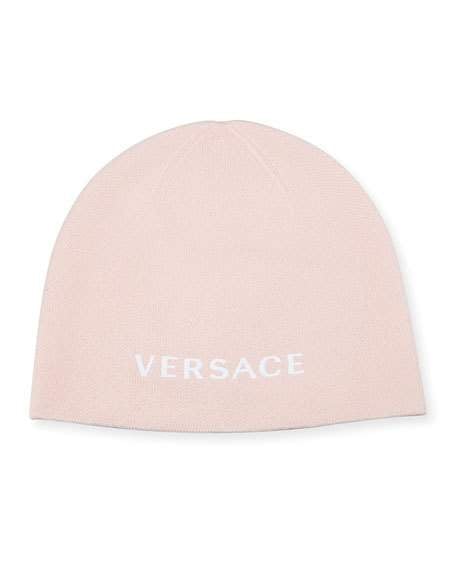 Versace Wool Logo Beanie