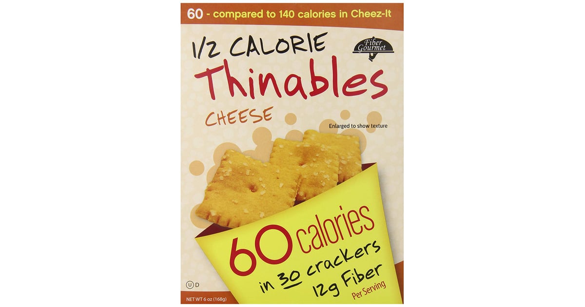 Cheese Thinables Fiber Gourmet Crackers Best Snacks For Weight Loss 2019 POPSUGAR Fitness
