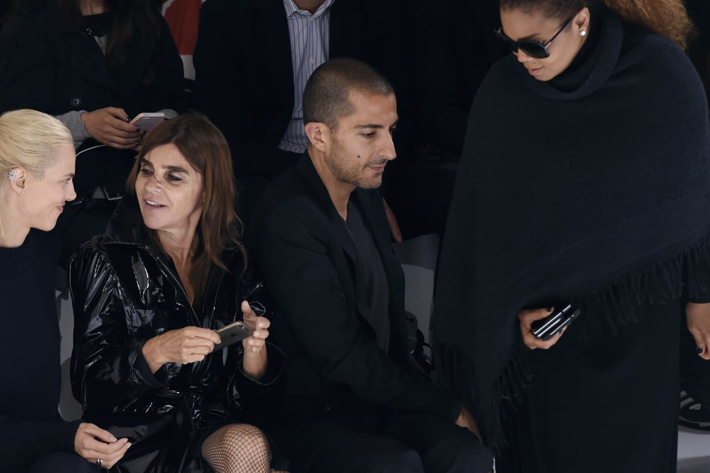 Janet Jackson and Wissam Al Mana at Paris Fashion Week