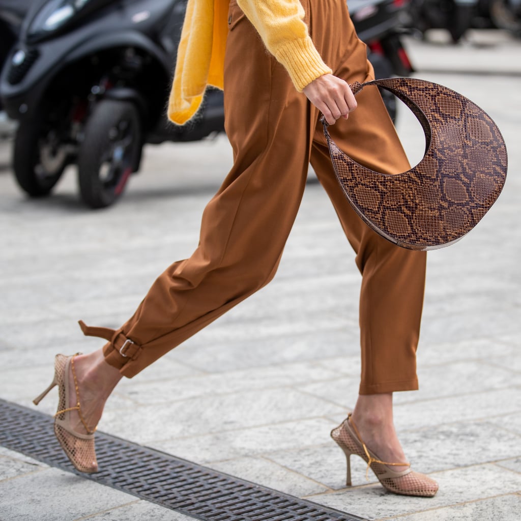 uo lola plaid kick flare pant