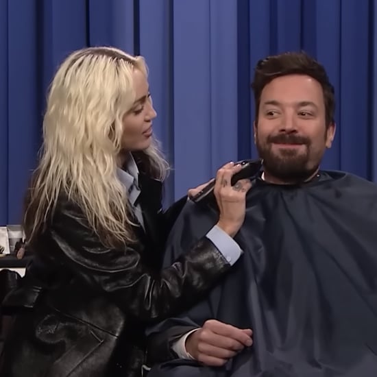 Miley Cyrus Shaves Jimmy Fallon's Beard on The Tonight Show