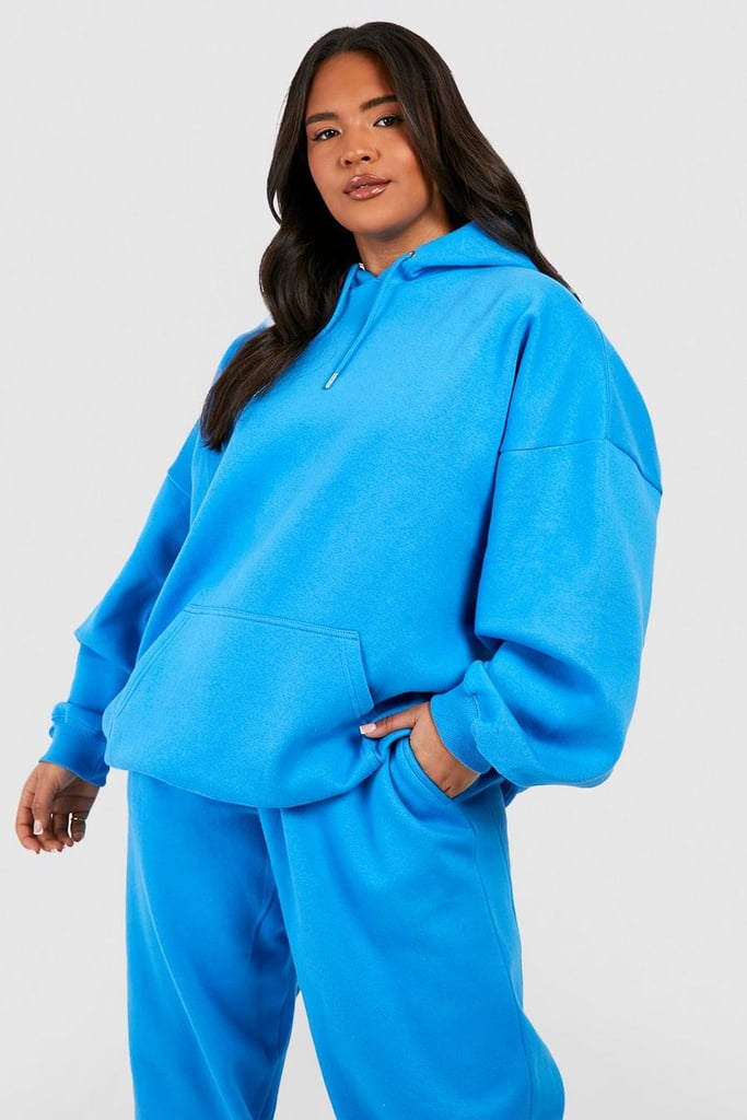 Boohoo Plus Oversized Basic Hoodie