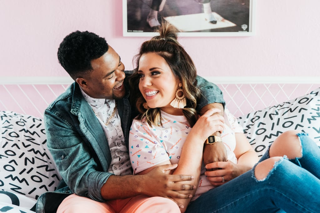 Retro '80s and '90s Engagement Shoot
