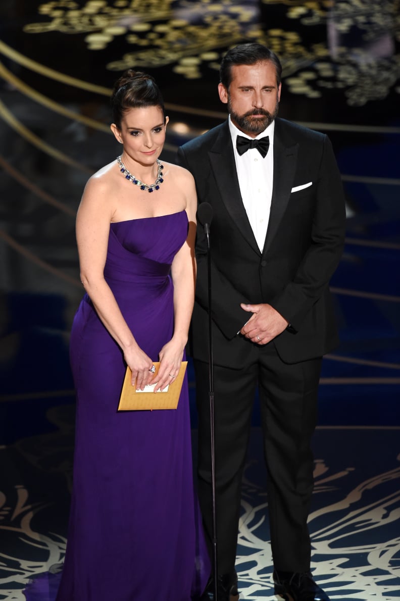 Tina Fey and Steve Carell Presented Together