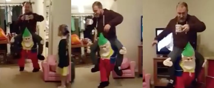 Dad's Christmas Elf Costume Prank