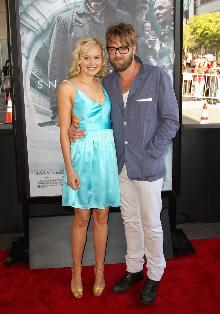 Alison Pill was joined on the carpet by her boyfriend, Josh Leonard.