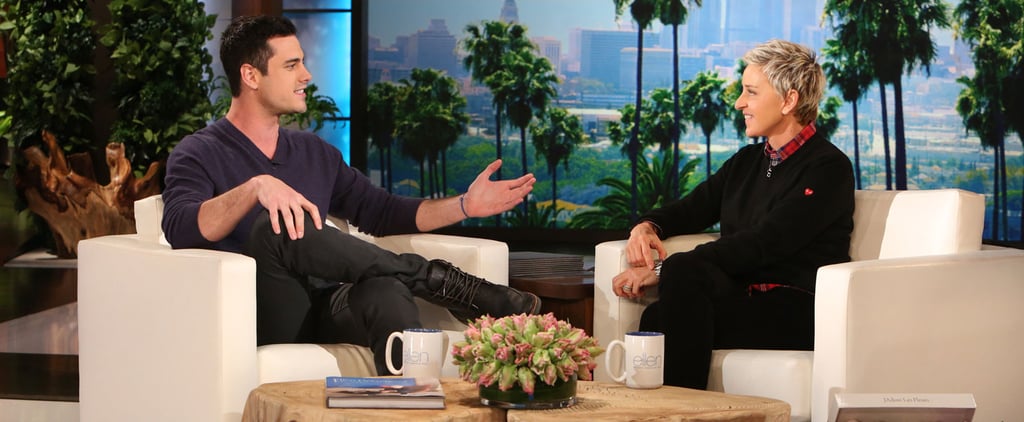 Bachelor Ben Higgins on the Ellen DeGeneres Show Jan. 2016