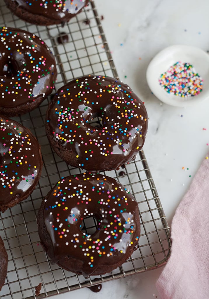 Day 28 (Weekend): Double-Chocolate Cake Doughnuts