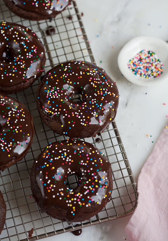 Double-Chocolate Baked Doughnuts