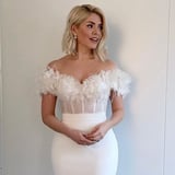 Holly Willoughby Wears a Stunning Halfpenny Bridal Two-Piece for Dancing On Ice Week 2