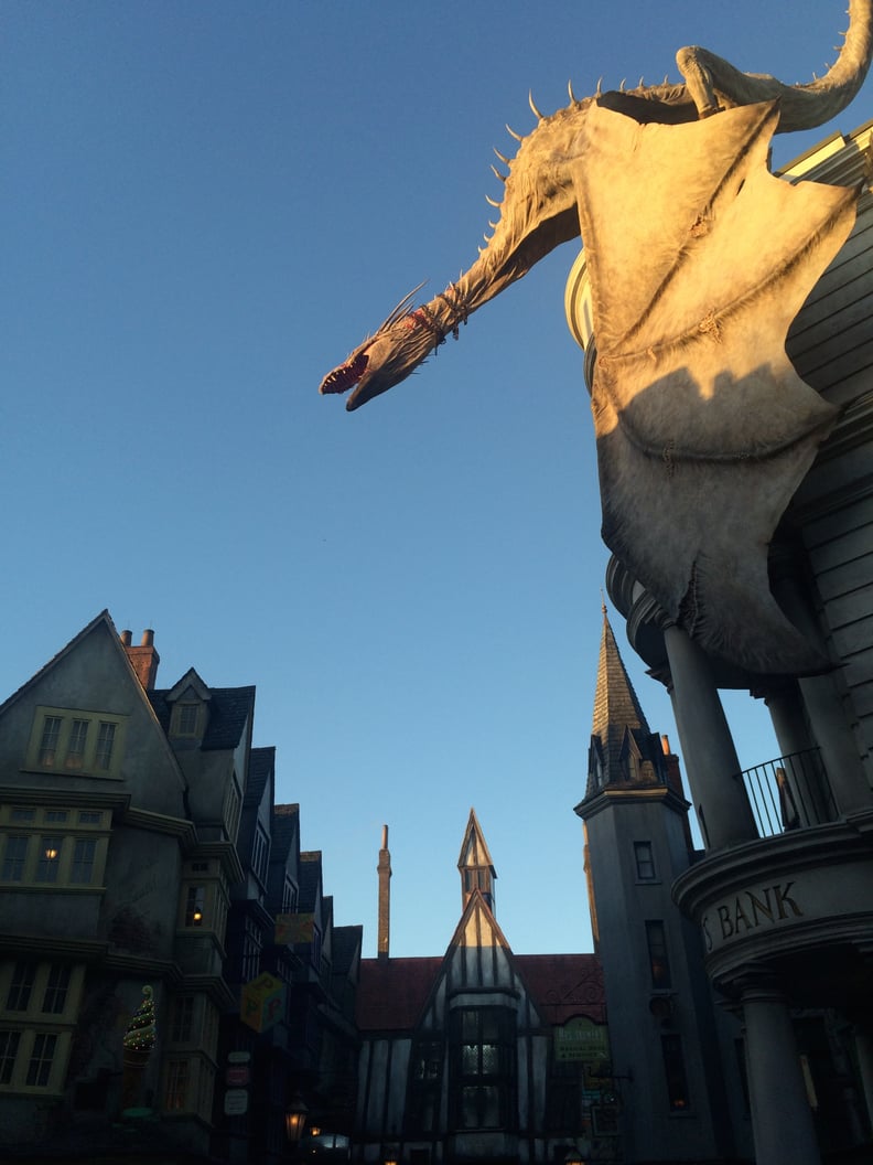 What is it like to experience the Wizarding World of Harry Potter behind the scenes?