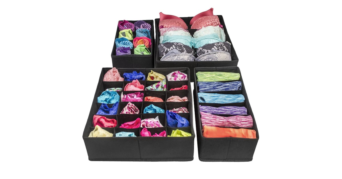 Foldable Drawer Dividers Dorm Products on Amazon Prime POPSUGAR
