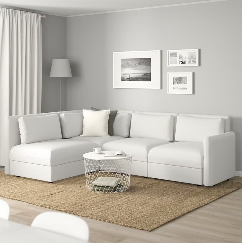 最佳宜家模块化沙发:Vallentuna模块化沙发3三种座位角落