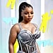 Chloe Bailey's Silver Corset Dress at the MTV VMAs 2022