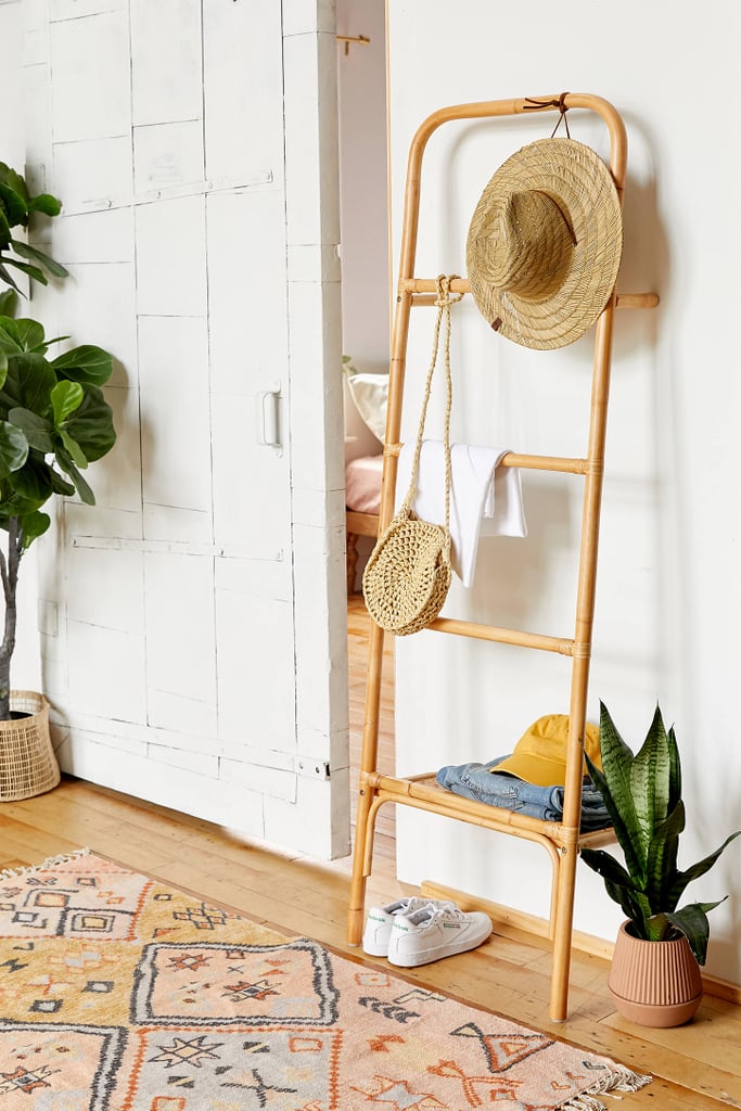 Carina Rattan Leaning Accessories Ladder