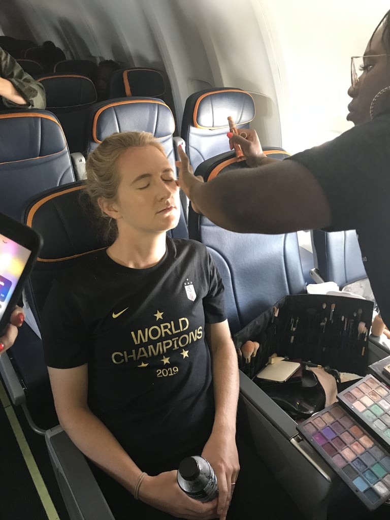 US Women's Soccer Team ESPY Awards Hair and Makeup