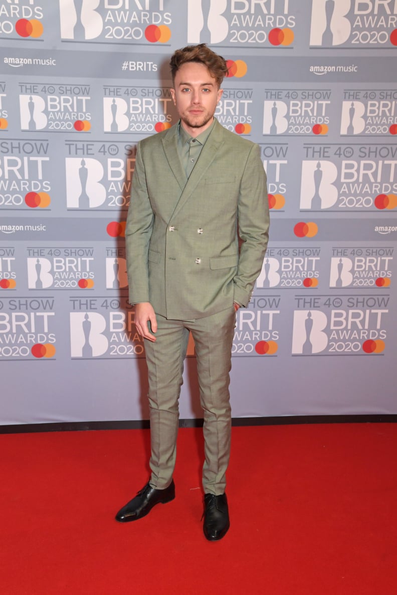 Roman Kemp at the 2020 BRIT Awards in London