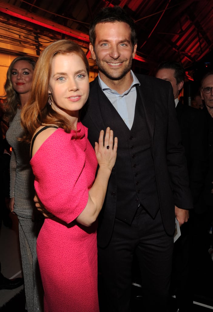 Bradley shared a sweet moment with costar Amy Adams.