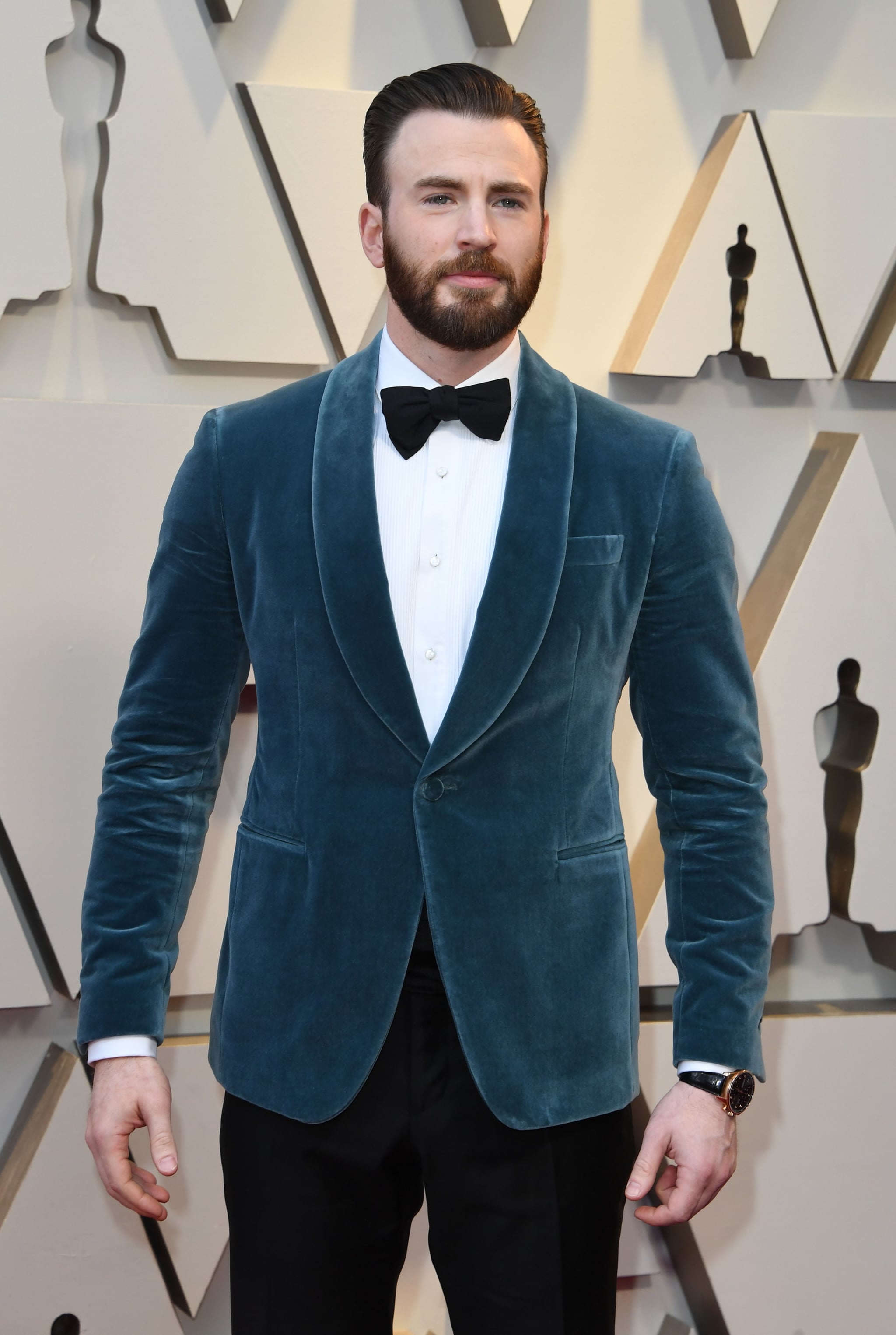 Chris evans blue best sale tux