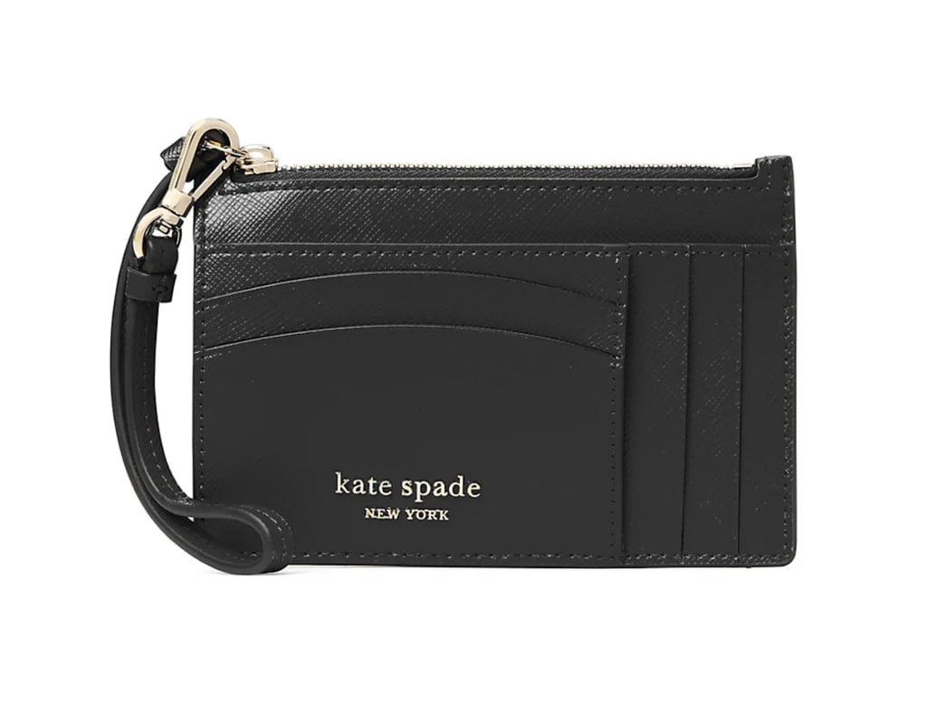 A Kate Spade Card Holder: Kate Spade New York Spencer Leather Card Holder Wristlet