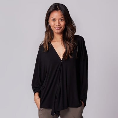 Of An Origin Maternity & Nursing Wrap Blouse