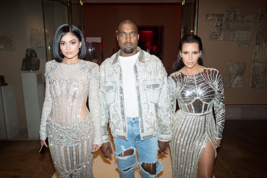 Pictured: Kim Kardashian, Kanye West, and Kylie Jenner