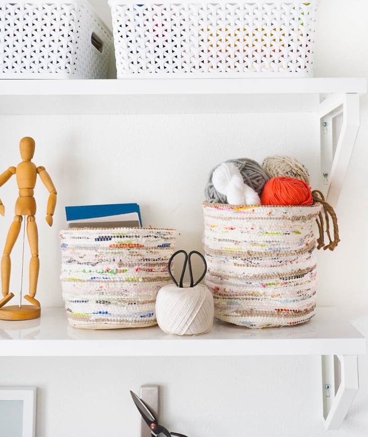 Rug Storage Basket Cool Upcycling Projects to Try in 2023 POPSUGAR