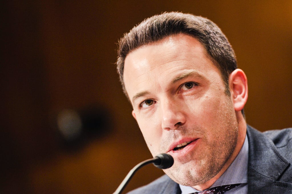 Ben and Violet Affleck in Washington DC March 2015