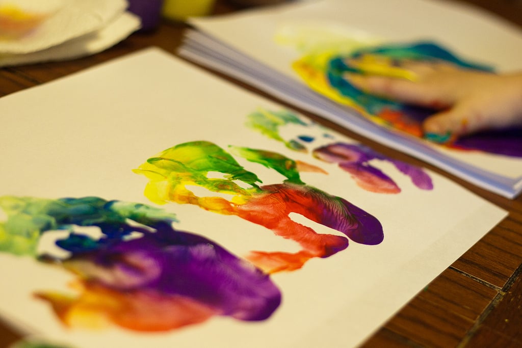Finger Paint Fun Indoor Activities Because No One Wants To Be