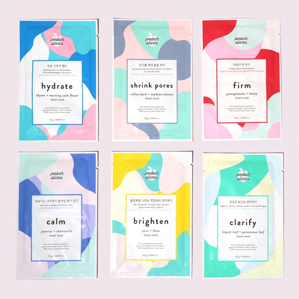 Peach Slices Sheet Mask Bundle