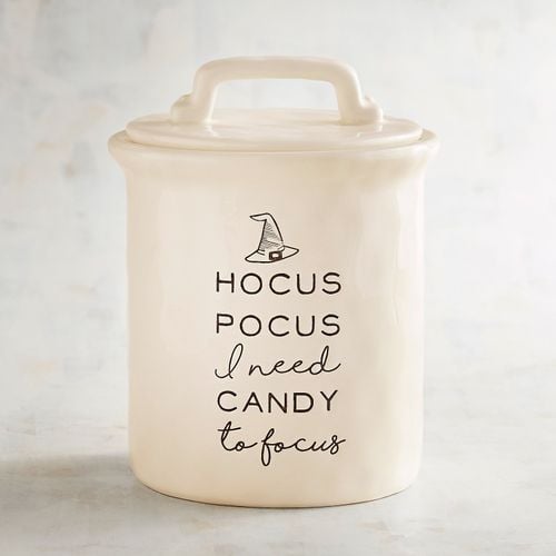 Hocus Pocus Halloween Candy Jar