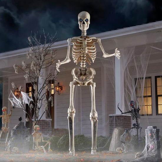 The Home Depot Is Selling a 12-Foot Skeleton Decoration